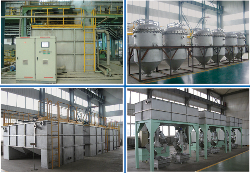 武漢鋼鐵公司四硅鋼設計制造的堿液凈化裝置